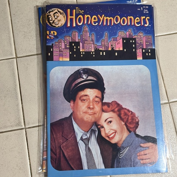 Vintage 1988 The Honeymooners Comic Books #1,3,5 - Picture 2 of 4